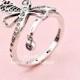 2018 Spring Release 925 Sterling Silver Dreamy Dragonfly Ring With Clear CZ Rings Women Fine Jewelry
