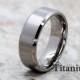 Titanium Ring, Titanium Band, Titanium Wedding Band, Men's Wedding Ring, Men's Ring, Titanium Wedding Ring, Personalized Ring, Titanium