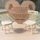 wedding in memory of missing person memorial chairs miniature engraved seats missing family member