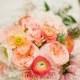 Ranunculu Und Rose Wedding Bouquet
