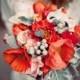 Bouquets de mariage rustique