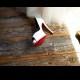 Christian Louboutin Brautschuhe mit Red Bottom ♥ Chic und modische Hochzeit High Heel-Schuhe