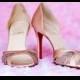 Розовый Свадебная обувь