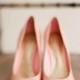 Chaussures de mariage rose