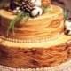 Gâteaux de mariage rustique