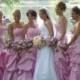 Розовый Подружка невесты 'Платья