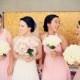 Pink Bridesmaids' Dresses