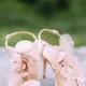 Chic Pale Pink Wedding Sandals 