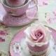 Délicieux gâteau de mariage spécial ♥ Décoration de mariage Magnifique Vintage Cupcakes