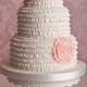 Special Ruffle Wedding Cakes ♥ Wedding Cake Decorations