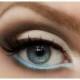 Pop Color Eye Makeup ♥ falschen Wimpern For Your Wedding Day