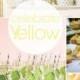 Mellow Yellow Palettes de couleurs de mariage