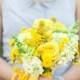 Gelbe Sonnenblumen Hochzeit Farbpaletten