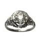 Antique Diamond Wedding Ring ♥ Vintage Diamond Wedding Ring