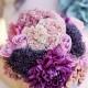 Beautiful Pink und Purple Bouquet ♥ Braut und Brautjungfer Bouquet Ideen