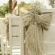 Ceremony Decorations ♥ Wedding Chair Decorations and Ideas