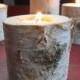 Rustic Candles and Candle Holders