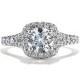 Luxry Diamond Wedding Ring ♥ Perfekte Diamond Solitaire Ring