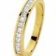 Luxry خاتم الزواج الماس الخلود الماس الكمال ♥ الدائري