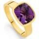 Amethyst Ring ♥ Gorgeous Gold Ring