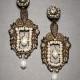Gorgeous Theodora Crest Chandeliers Earrings 