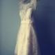 أنيقة التصميم الخاص البسيطة فستان الزفاف