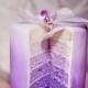 Purple Layered Wedding Cakes