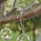 Glass Hanging Tealights for Garden Wedding Decoration 