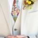 Craspedia бутоньерка и цветочные ретро галстуков для жениха