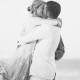 Romantique photographie de mariage noir et blanc
