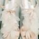 Chic Peach Blush Wedding Sandals