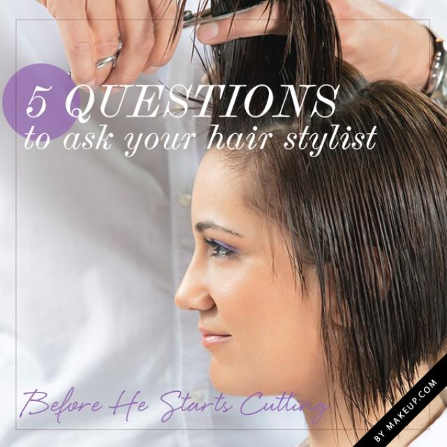 5 Questions To Ask Your Hair Stylist…before He Starts Cutting Weddbook
