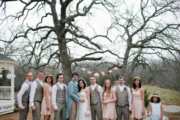 wedding photo - A Whimsical Enchanted Woodland Wedding in the US