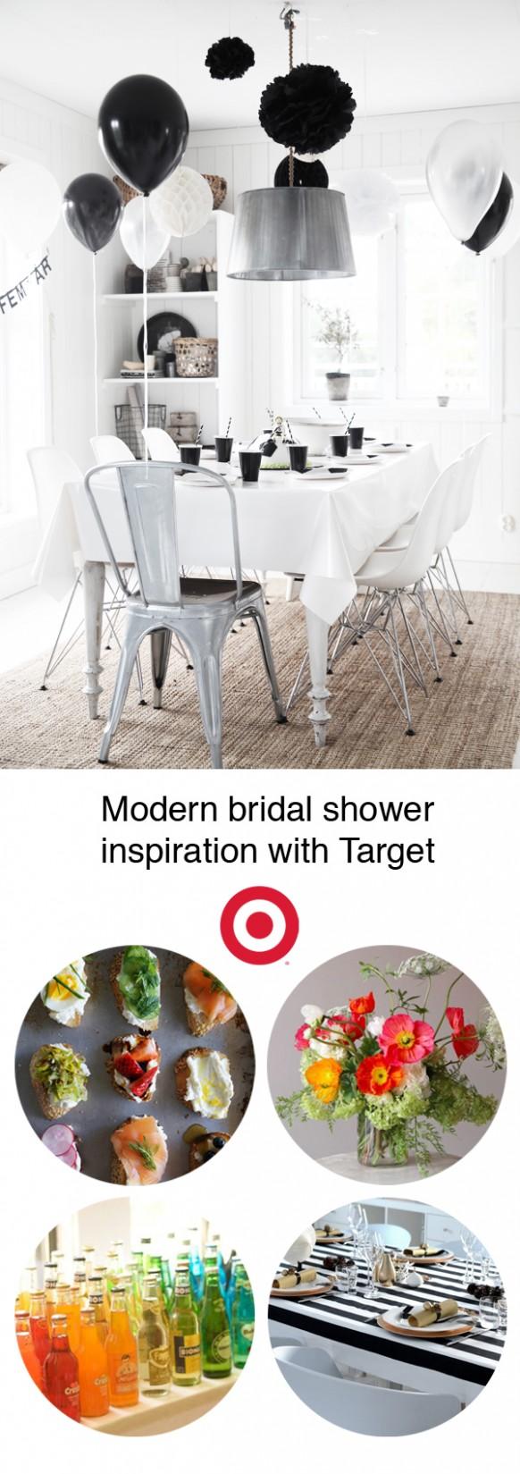 Modern Bridal Shower Inspiration With Target Weddbook