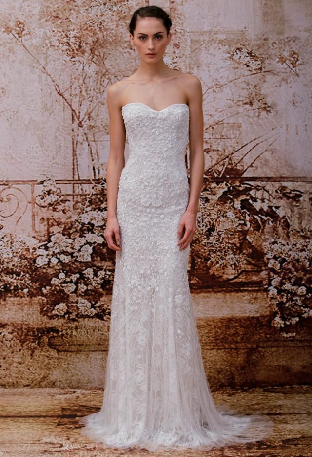 Monique Lhuillier Wedding Dresses Fall Collection Weddbook