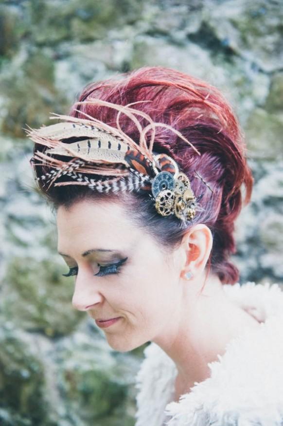 DIY Tutorial: Steampunk Hair Comb - Weddbook