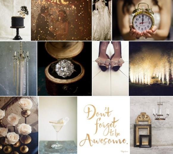 New Year’s Eve Wedding Inspiration - Weddbook