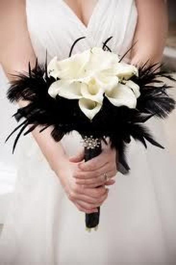 wedding photo - Black & White Wedding