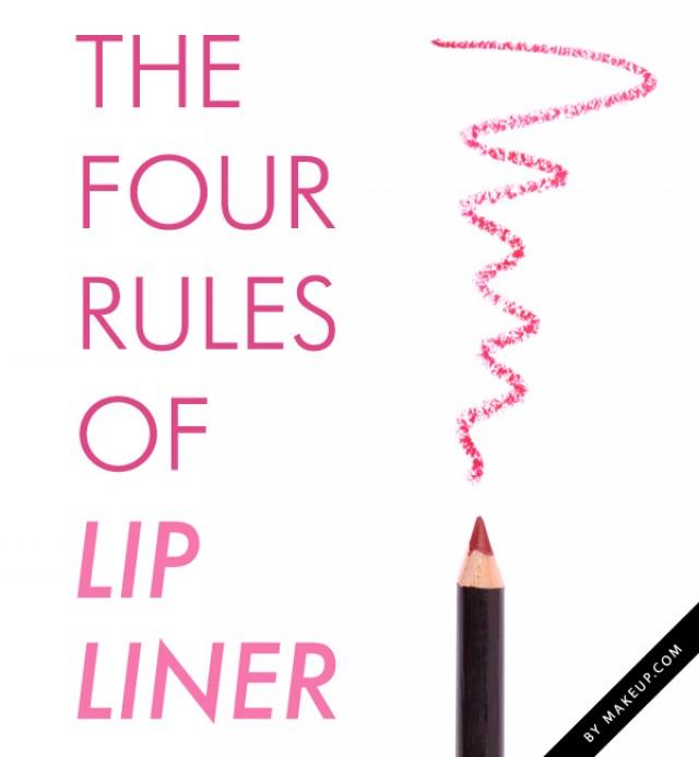 4 Rules For Wearing Lip Liner Weddbook