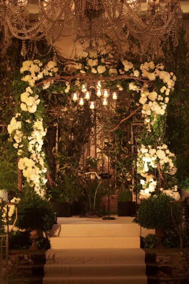wedding photo - Garden Wedding Ceremony Arch