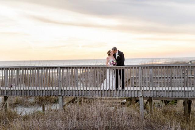 wedding photo - Beautiful Sunset For After Wedding Pictures