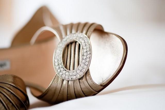 Gold Wedding Shoe 