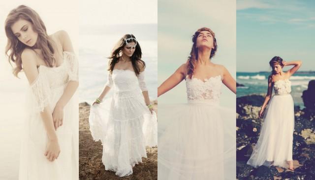 Grace Loves Lace Bohemian Wedding Dresses Weddbook
