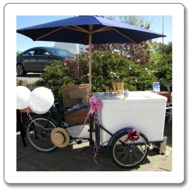 wedding photo - Icicle Tricycle Fun in the Sun