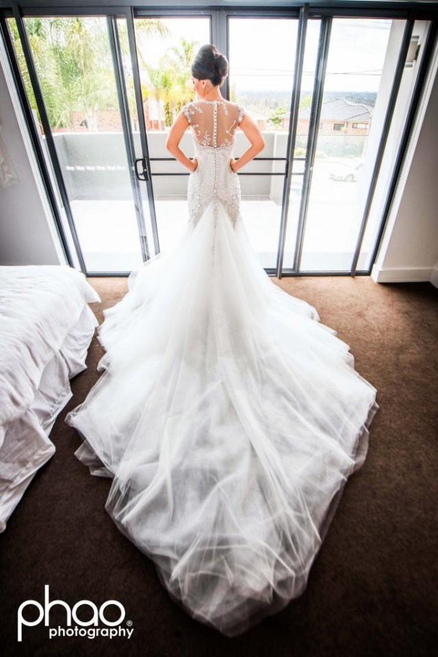 wedding photo - J'ATON Custom Made robe Pour Natalie