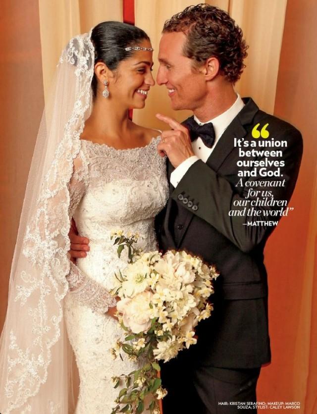 wedding photo - Matthew McConaughey und Camila Aviles