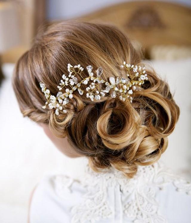 ... , Bridal Hair Vine, STYLE 101 - Silver Or Gold #2048067 - Weddbook
