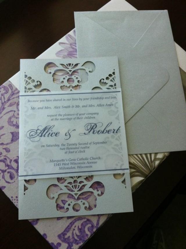 Damask - Unique Wedding Invitation