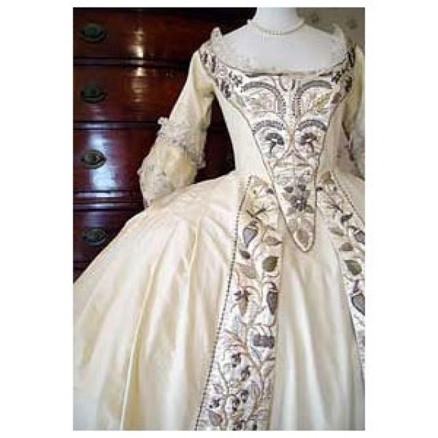 French Ball Gown Wedding Dress 