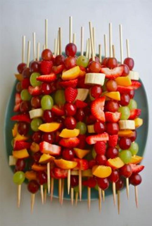 Bachelorette Party Ideas Fruit Skewers 2056292 Weddbook